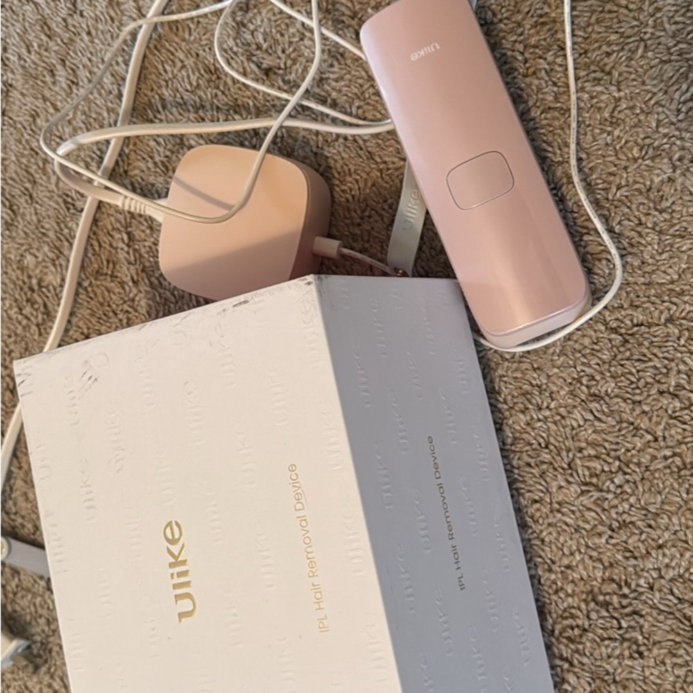 Pink IPL Hair Removal Device